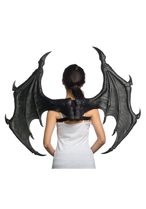 black dragon wings costume